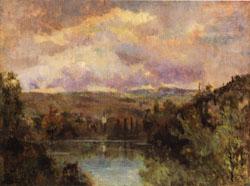 Edge of the Ain River, Albert Lebourg